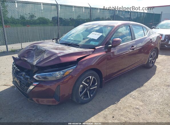 3N1AB8CV5RY384125 2024 NISSAN SENTRA Красный Передняя левая четверть