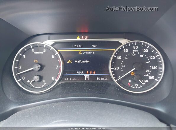3N1AB8CV5RY384125 2024 NISSAN SENTRA Красный Вид задних сидений