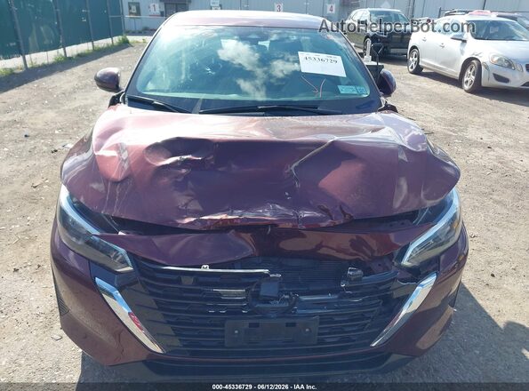 3N1AB8CV5RY384125 2024 NISSAN SENTRA Красный Вид щитка приборов