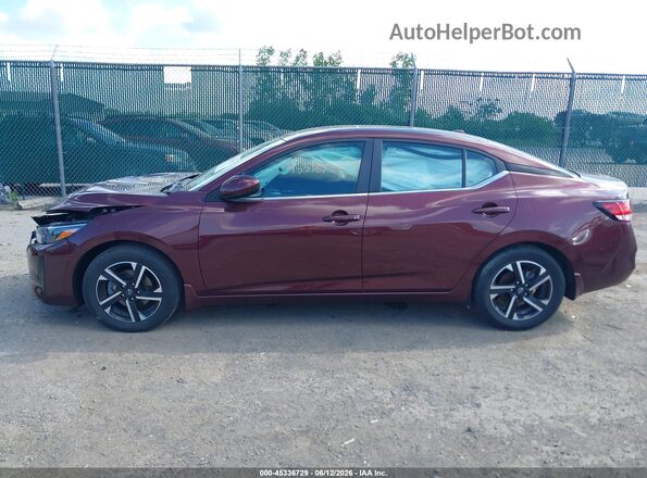 3N1AB8CV5RY384125 2024 NISSAN SENTRA Красный Панорамный вид салона 360°