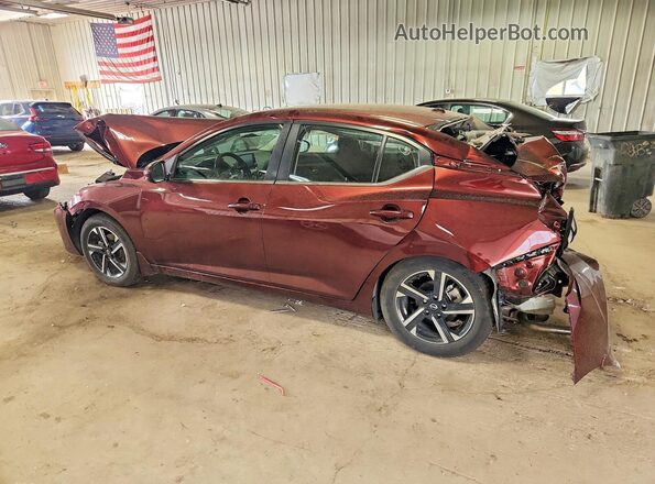 3N1AB8CV5RY391298 2024 NISSAN SENTRA Burgundy Հետևի ձախ