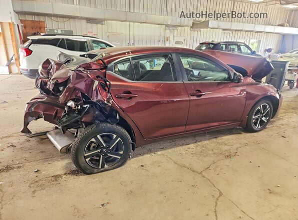 3N1AB8CV5RY391298 2024 NISSAN SENTRA Burgundy Հետևի աջ