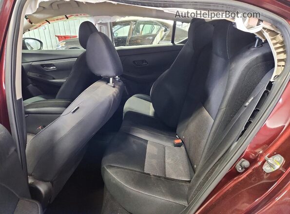 3N1AB8CV5RY391298 2024 NISSAN SENTRA Burgundy Հետևի նստատեղերի տեսք