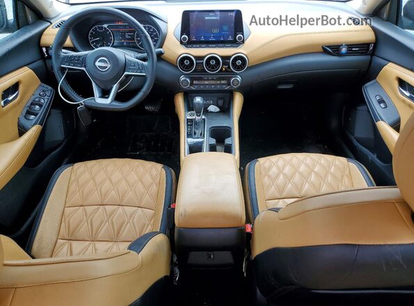 3N1AB8CV5SY222260 2025 NISSAN SENTRA Темно-бордовый Вид панели приборов