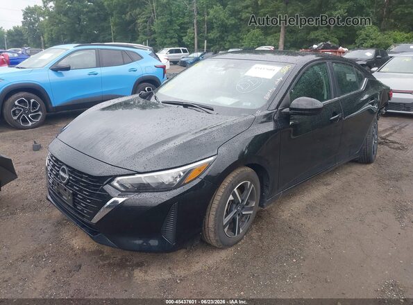 3N1AB8CV5SY249166 2025 NISSAN SENTRA Black Передня ліва чверть