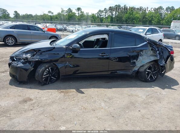 3N1AB8CV5SY258594 2025 NISSAN SENTRA Black Панорамний вид салону 360°