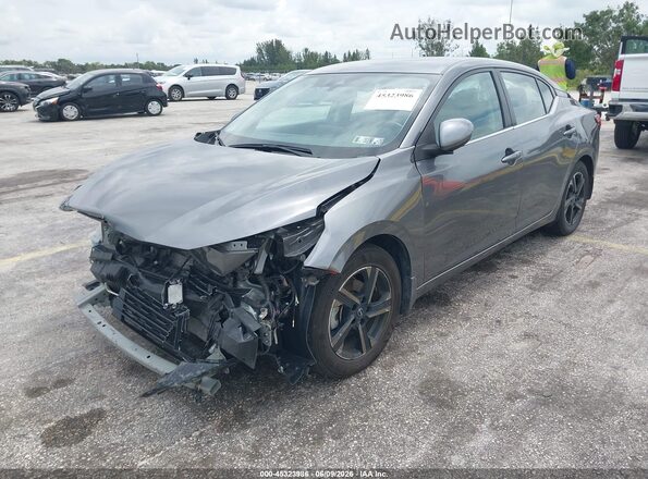 3N1AB8CV5SY260846 2025 NISSAN SENTRA Gray Vista tres cuartos delantera izquierda