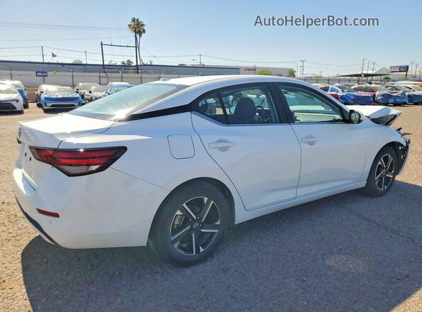 3N1AB8CV5SY304425 2025 NISSAN SENTRA White Trasero derecho