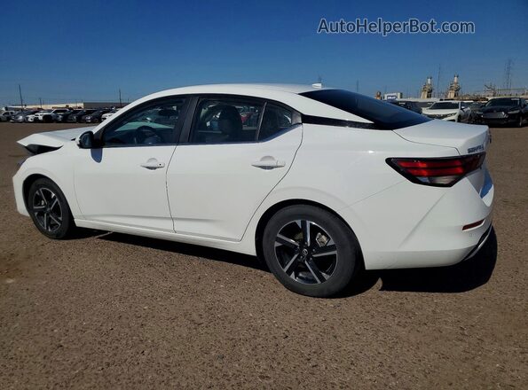 3N1AB8CV5SY304425 2025 NISSAN SENTRA White Trasero izquierdo