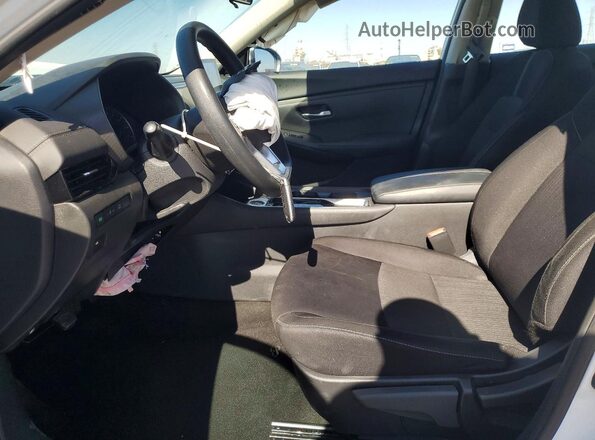 3N1AB8CV5SY304425 2025 NISSAN SENTRA White Vista interior delantera