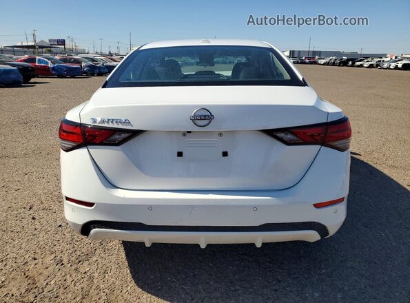 3N1AB8CV5SY304425 2025 NISSAN SENTRA White Vista trasera