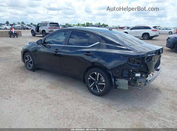 3N1AB8CV5SY340745 2025 NISSAN SENTRA Черный Задняя левая четверть