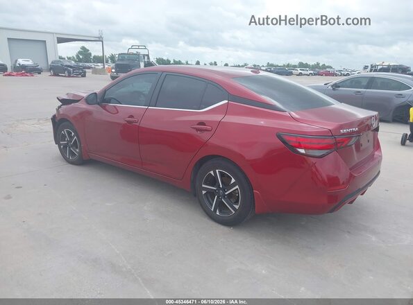 3N1AB8CV5SY366052 2025 NISSAN SENTRA Red Rear left
