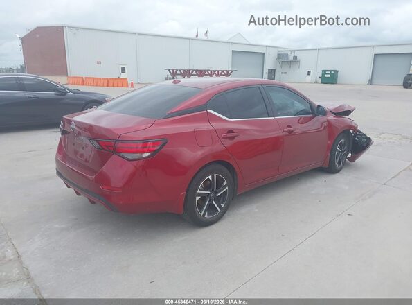 3N1AB8CV5SY366052 2025 NISSAN SENTRA Red Rear right