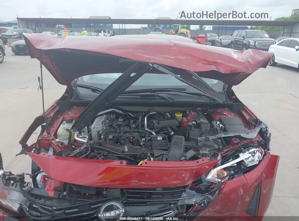 3N1AB8CV5SY366052 2025 NISSAN SENTRA Red Rear view