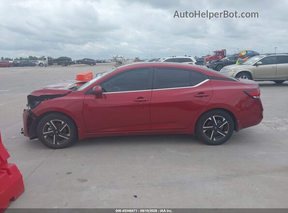 3N1AB8CV5SY366052 2025 NISSAN SENTRA Red 360 interior view