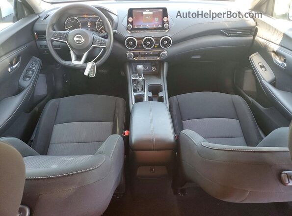 3N1AB8CV5SY375267 2025 NISSAN SENTRA White Вид панелі приладів