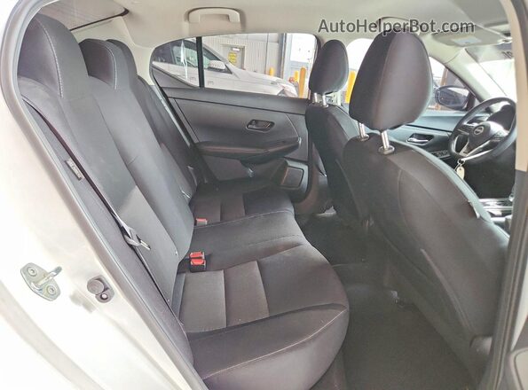 3N1AB8CV5SY409854 2025 NISSAN SENTRA White უკანა სავარძლების ხედი