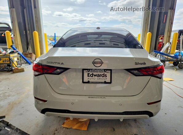 3N1AB8CV5SY409854 2025 NISSAN SENTRA White უკანა ხედი