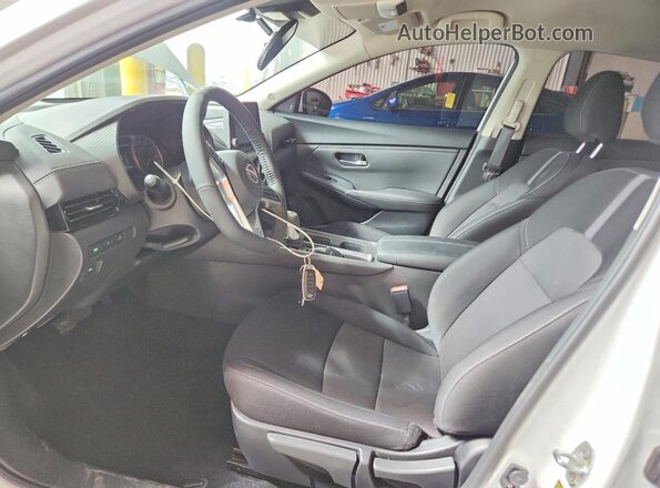 3N1AB8CV5SY409854 2025 NISSAN SENTRA White წინა სალონის ხედი