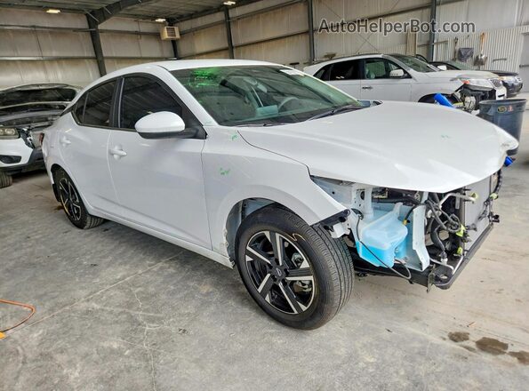 3N1AB8CV5SY409854 2025 NISSAN SENTRA White წინა მარჯვენა