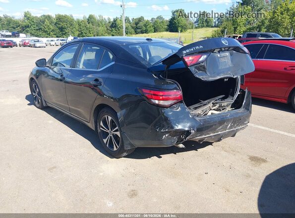 3N1AB8CV6LY290357 2020 NISSAN SENTRA Черный Задняя левая четверть