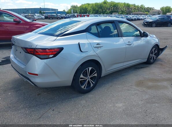 3N1AB8CV6MY223422 2021 NISSAN SENTRA Gray Trasero derecho