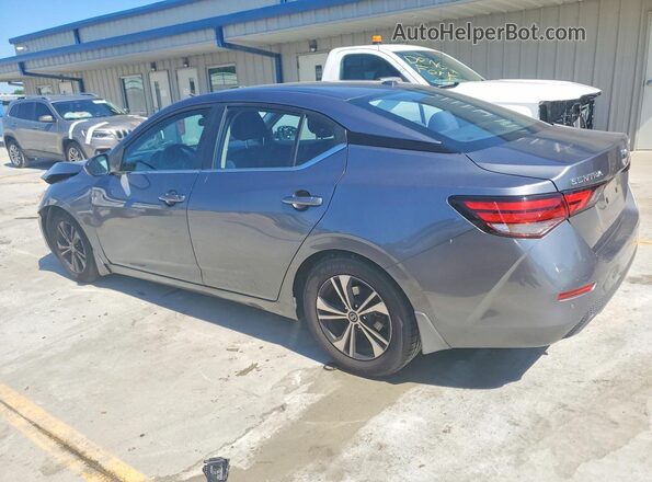 3N1AB8CV6MY227471 2021 NISSAN SENTRA Silver უკანა მარცხენა