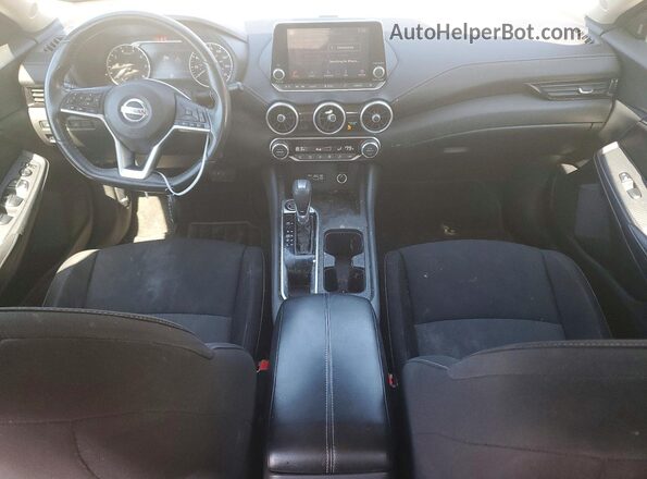 3N1AB8CV6MY227471 2021 NISSAN SENTRA Silver წინა პანელის ხედი
