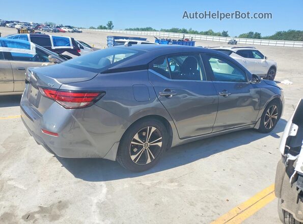 3N1AB8CV6MY227471 2021 NISSAN SENTRA Silver უკანა მარჯვენა