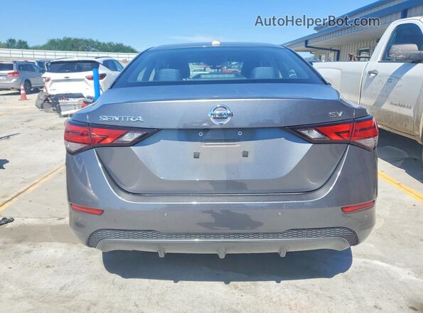 3N1AB8CV6MY227471 2021 NISSAN SENTRA Silver უკანა ხედი