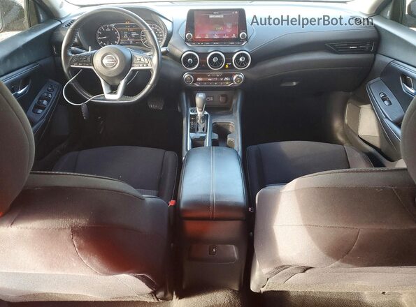 3N1AB8CV6MY283958 2021 NISSAN SENTRA Black Vista del salpicadero