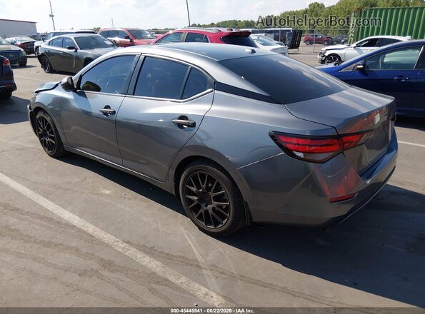 3N1AB8CV6MY325982 2021 NISSAN SENTRA Серый Задняя левая четверть