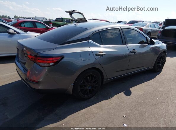 3N1AB8CV6MY325982 2021 NISSAN SENTRA Серый Задняя правая четверть