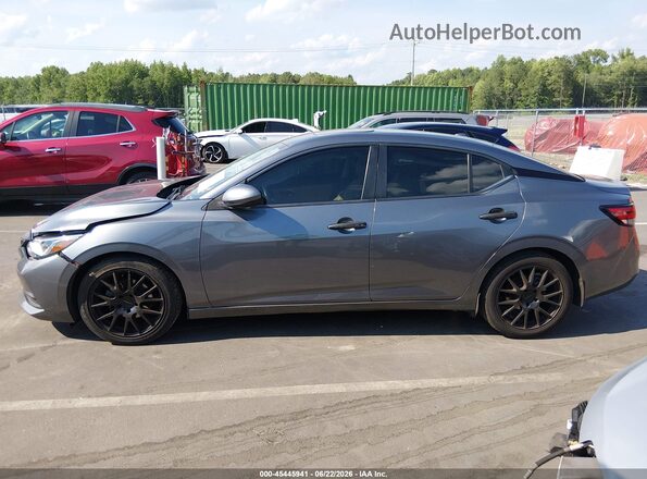3N1AB8CV6MY325982 2021 NISSAN SENTRA Серый Панорамный вид салона 360°