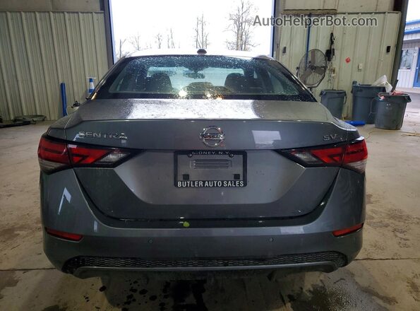 3N1AB8CV6NY242571 2022 NISSAN SENTRA Gray Rear view