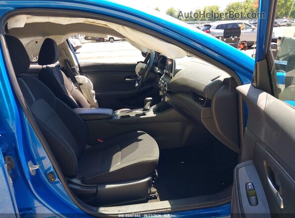 3N1AB8CV6NY244126 2022 NISSAN SENTRA Blue Սալոնի դիմացի տեսք
