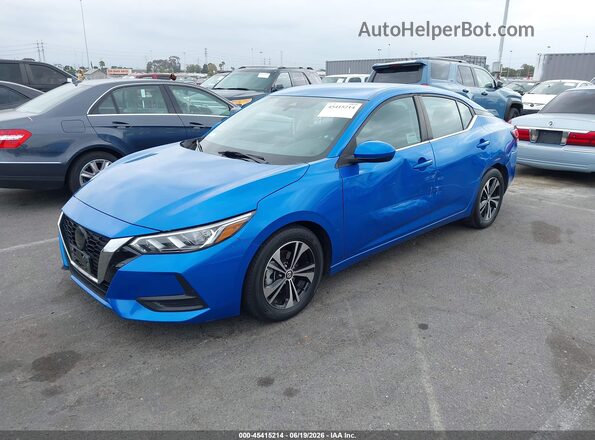 3N1AB8CV6PY228902 2023 NISSAN SENTRA Blue Front left