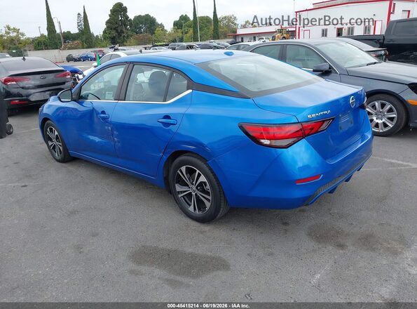 3N1AB8CV6PY228902 2023 NISSAN SENTRA Blue Rear left