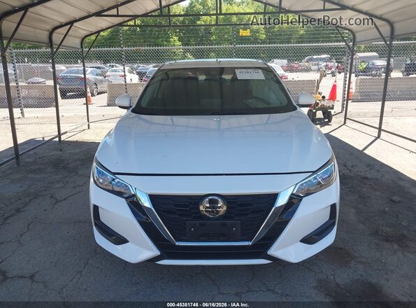 3N1AB8CV6PY265819 2023 NISSAN SENTRA White Սարքավորումների վահանակի տեսք