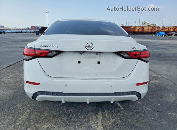 3N1AB8CV6PY275590 2023 NISSAN SENTRA White უკანა ხედი