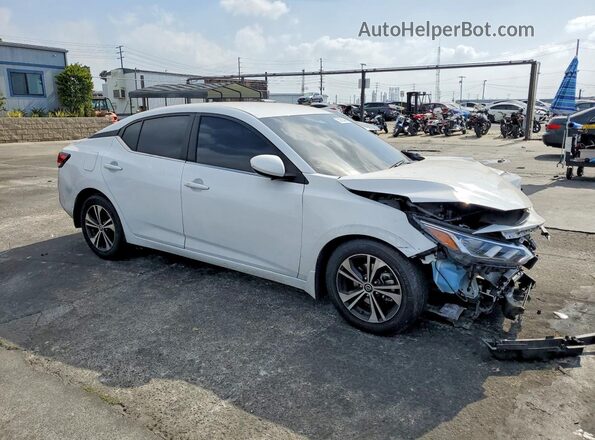 3N1AB8CV6PY275590 2023 NISSAN SENTRA White წინა მარჯვენა