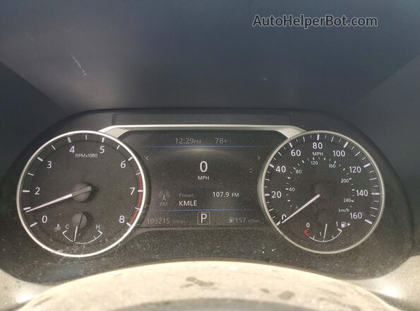 3N1AB8CV6PY282152 2023 NISSAN SENTRA Серый Вид щитка приборов