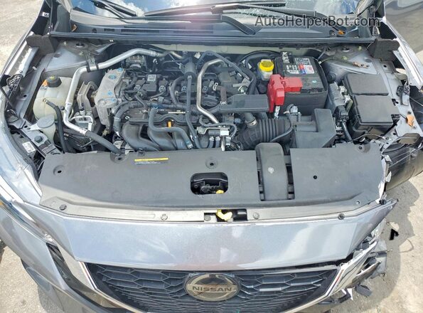 3N1AB8CV6PY291854 2023 NISSAN SENTRA Gray უკანა სალონის ხედი