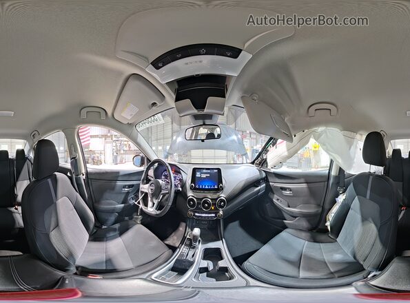 3N1AB8CV6RY204277 2024 NISSAN SENTRA Черный Панорамный вид салона 360°