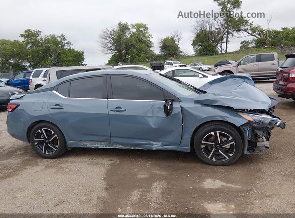 3N1AB8CV6RY219166 2024 NISSAN SENTRA Blue უკანა სალონის ხედი