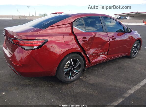 3N1AB8CV6RY242186 2024 NISSAN SENTRA Red Задня права чверть