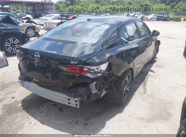 3N1AB8CV6RY265595 2024 NISSAN SENTRA Черный Задняя правая четверть