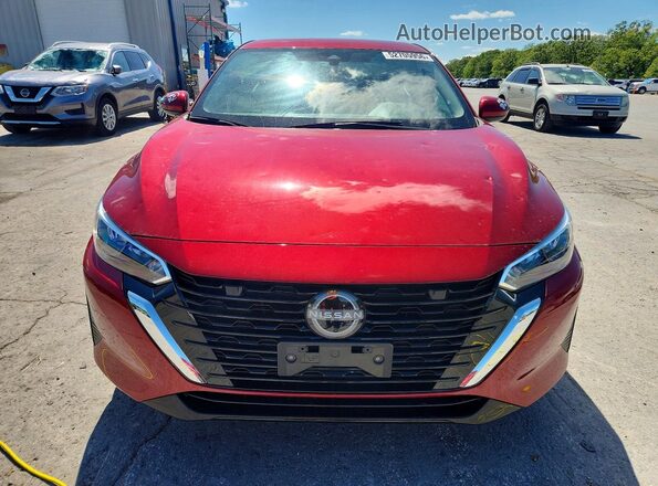 3N1AB8CV6RY267959 2024 NISSAN SENTRA Red Widok z przodu