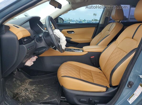 3N1AB8CV6RY331563 2024 NISSAN SENTRA Blue Front interior view